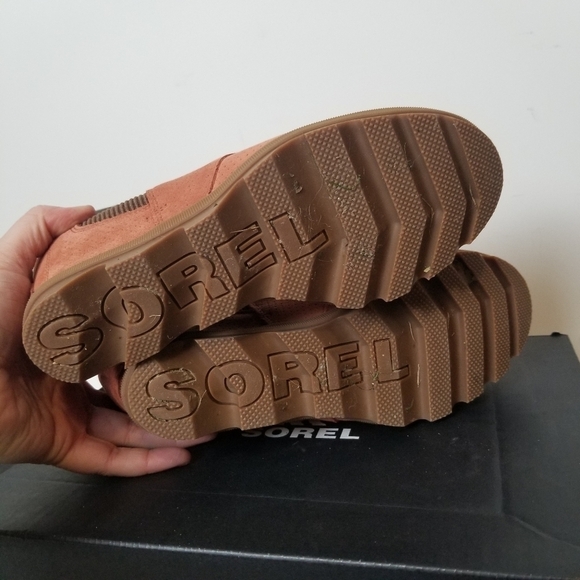 Sorel Joan Of Arctic Wedge ll Chelsea Rust Orange Brown Suad… - Picture 7 of 8